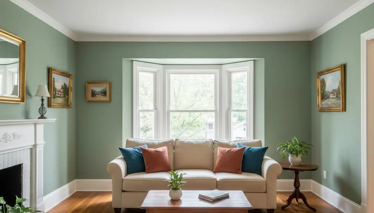 Freshly painted Pittsburgh interior with smooth, modern finishes by expert house painters in Pennsylvania