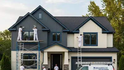 Professional house painting service in Pittsburgh, PA for residential interior and exterior projects