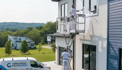 Professional house painting services in Pittsburgh, PA for residential interior and exterior homes