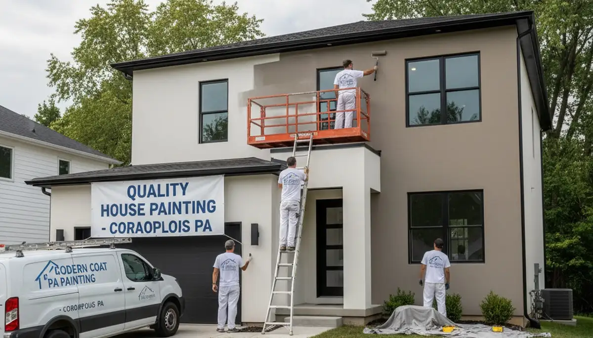 Professional house painting services in Pittsburgh, PA for interior and exterior home repainting