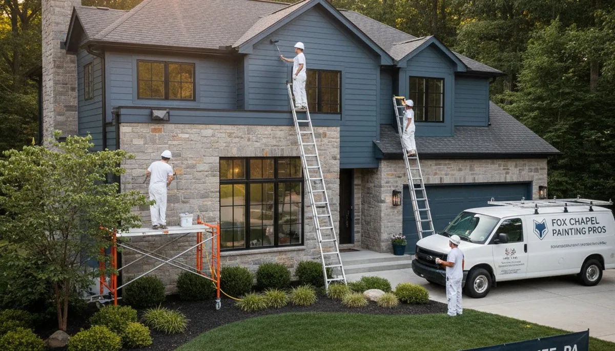 House painting service in Pittsburgh, PA for residential interior and exterior home painting