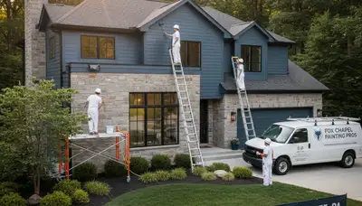 House painting service in Pittsburgh, PA for residential interior and exterior home painting