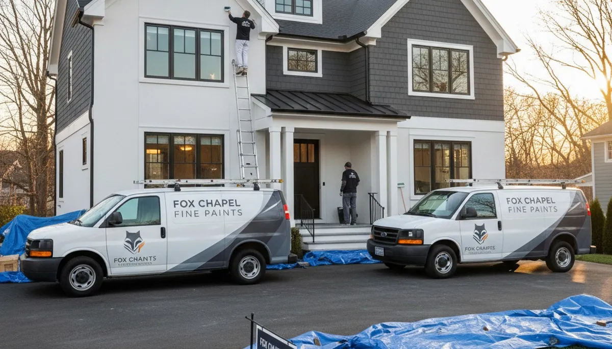 Professional house painting services in Pittsburgh, PA for interior and exterior homes