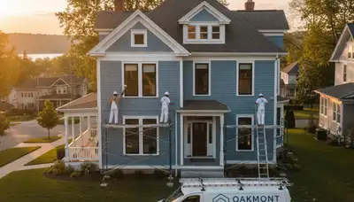 Professional house painters in Pittsburgh PA providing expert exterior home painting services