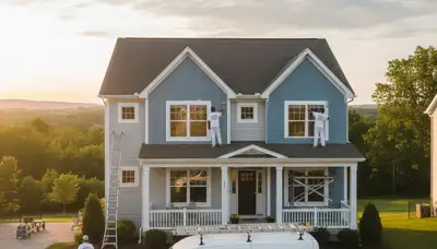 Professional house painting services in Pittsburgh, PA for interior and exterior residential homes