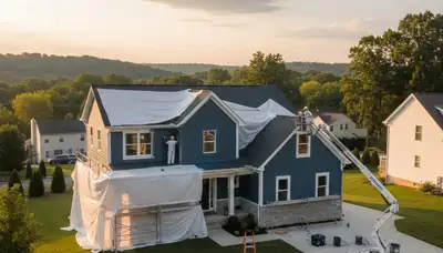 Professional house painting services in Pittsburgh, PA for residential interiors and exteriors