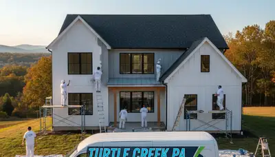 Professional house painting services in Pittsburgh, PA for residential exteriors and interiors