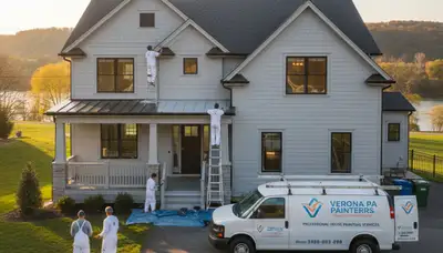 Professional house painting services in Pittsburgh, PA for interior and exterior home painting