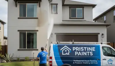 Professional pressure cleaning Pittsburgh PA home exterior by expert house painters